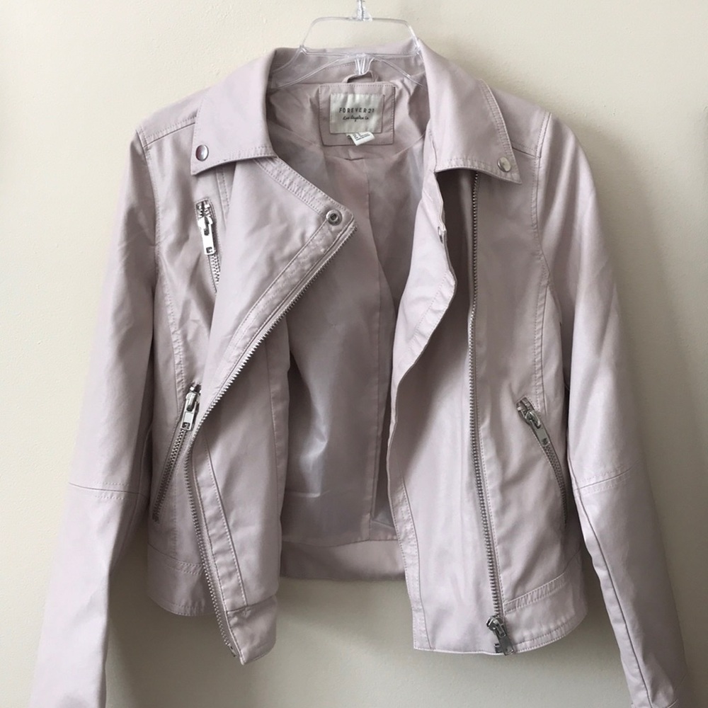 Faux Leather Jacket
